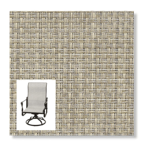 Interlock Linen Replacement Sling Fabric for patio sling chairs