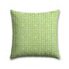 Farley Courtyard Green Outdoor Pillow
