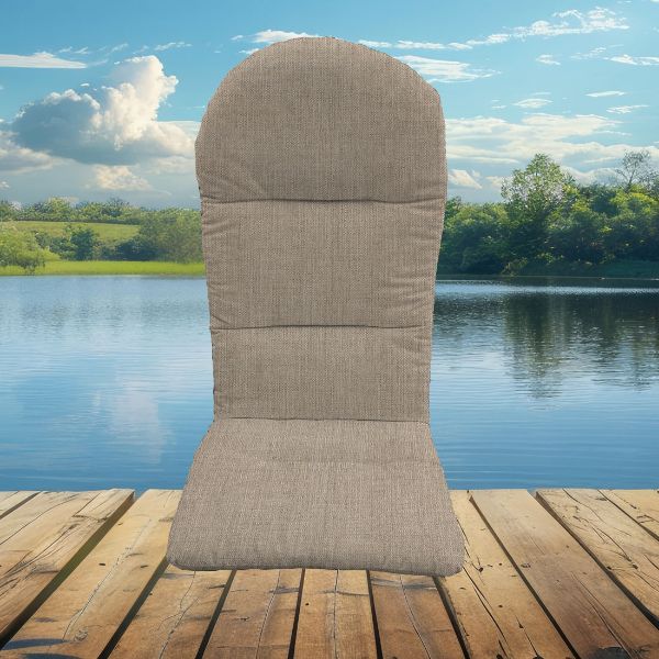 Sunbrella Cast Ash Adirondack Chair Cushions or Adirondack Chair Pads