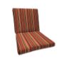 Sunbrella Dorsett Cherry Universal Patio Chair Cushion With Ties