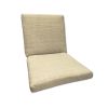 Sunbrella Dupione Sand Universal Patio Chair Cushion With Ties