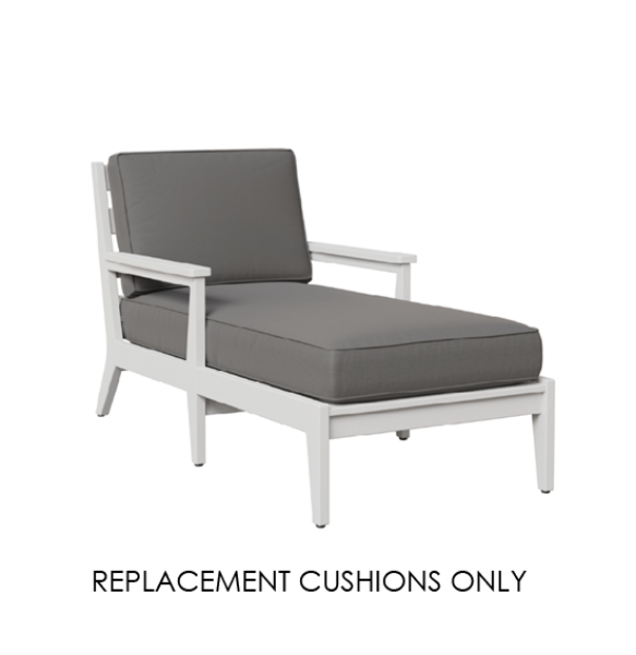 Berlin Gardens Mayhew Chaise Replacement Cushion – Custom Sunbrella Outdoor