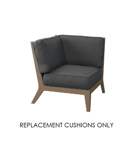 Berlin Gardens Mayhew Corner Chair Replacement Cushions – Custom Sunbrella