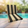Sunbrella Berenson Tuxedo Universal Patio Chair Cushion With Ties