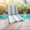Sunbrella Direction Dew Universal Patio Chair Cushion With Ties