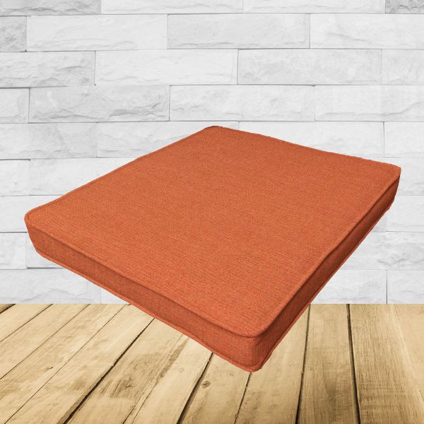 Sunbrella Exhale Adobe Outdoor Patio Dining Chair Seat Cushions – Durable & Stylish Patio Comfort
