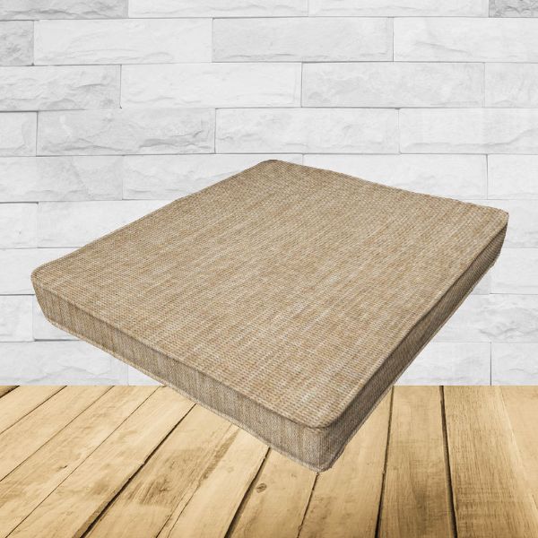 Sunbrella Crush Camel Outdoor Patio Dining Chair Seat Cushions – Durable & Stylish Patio Comfort
