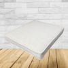Sunbrella Litchfield Snow Outdoor Patio Dining Chair Seat Cushions – Durable & Stylish Patio Comfort