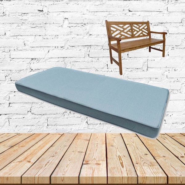 Canvas Air Blue Outdoor Bench cushion Or Swing Cushion