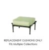 Hanamint Replacement Cushions for Ottoman | Custom Outdoor Cushions