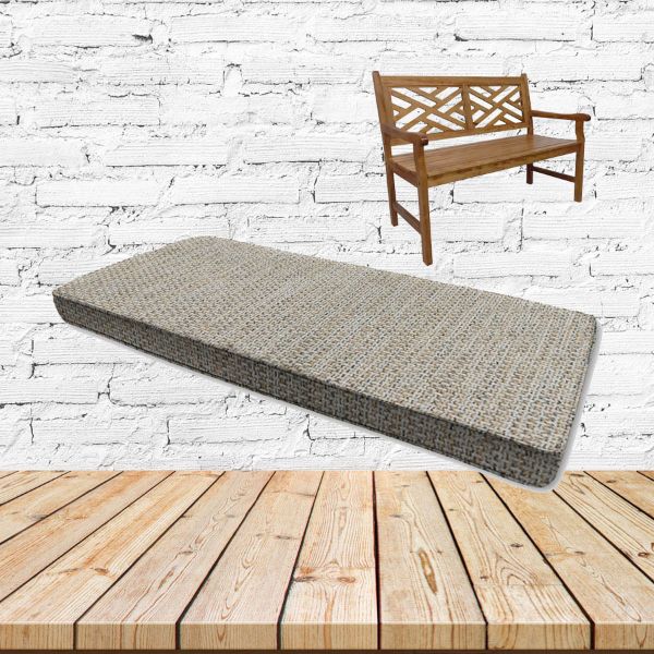 Mainstreet Dove Sunbrella Fabric Patio Dining Chair Seat Cushion