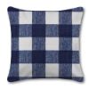 Outdoor Pillow Richloom Solarium Patterson Navy