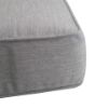 Boxed Double  Piped Patio Chair Seat Cushion