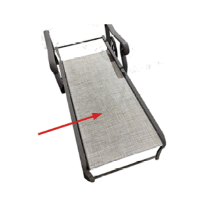 Picture for category ORDER Chaise Lounge Bottom Only | Replacement Sling
