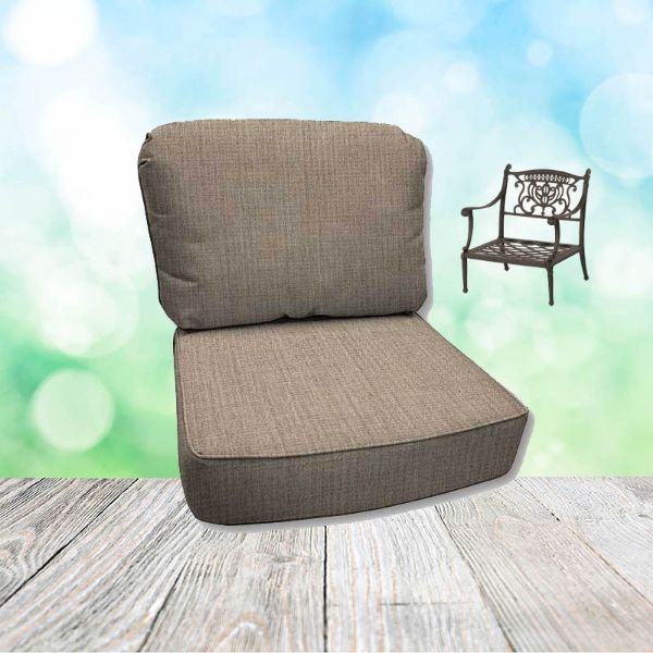 Cast Ash Hanamint Replacement Cushions Club Chair