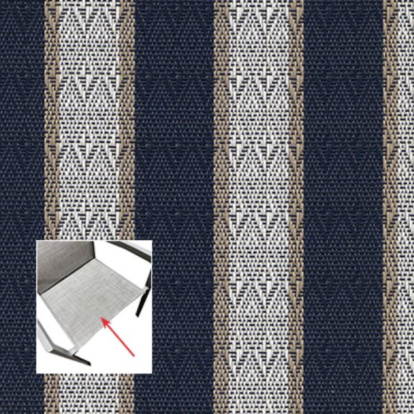 Phifer Valencia Blue Bottom Replacement Sling Fabric