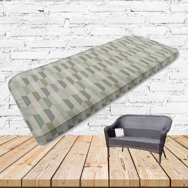 Custom outdoor patio furniture cushions from Cascadia Outdoor Cushions in Sunbrella Fabrics