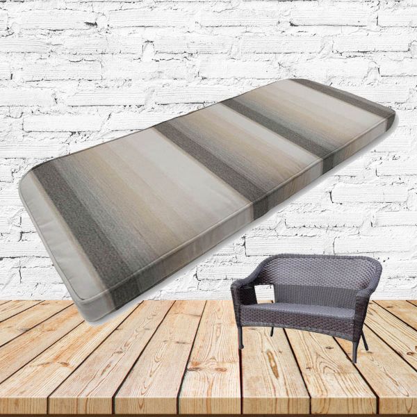 Custom outdoor patio furniture cushions from Cascadia Outdoor Cushions in Sunbrella Fabrics