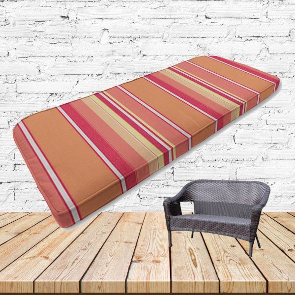 Custom outdoor patio furniture cushions from Cascadia Outdoor Cushions in Sunbrella Fabrics