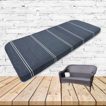 Custom outdoor patio furniture cushions from Cascadia Outdoor Cushions in Sunbrella Fabrics
