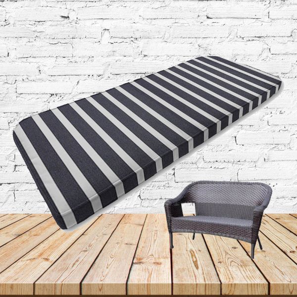 Custom outdoor patio furniture cushions from Cascadia Outdoor Cushions in Sunbrella Fabrics
