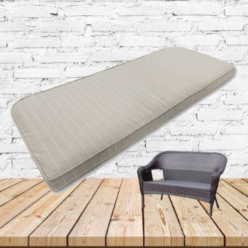 Custom outdoor patio furniture cushions from Cascadia Outdoor Cushions in Sunbrella Fabrics