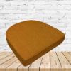 Richloom Solarium Husk Mango Boxed Patio Contoured Dining Chair Seat Cushions –Wicker Chair Cushions