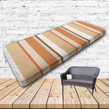 Custom outdoor patio furniture cushions from Cascadia Outdoor Cushions in Sunbrella Fabrics