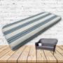 Custom outdoor patio furniture cushions from Cascadia Outdoor Cushions in Sunbrella Fabrics
