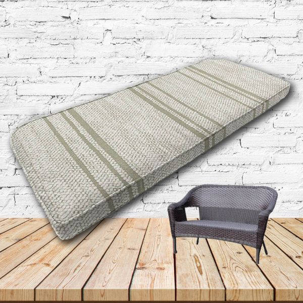 Custom outdoor patio furniture cushions from Cascadia Outdoor Cushions in Sunbrella Fabrics