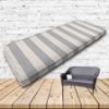 Custom outdoor patio furniture cushions from Cascadia Outdoor Cushions in Sunbrella Fabrics