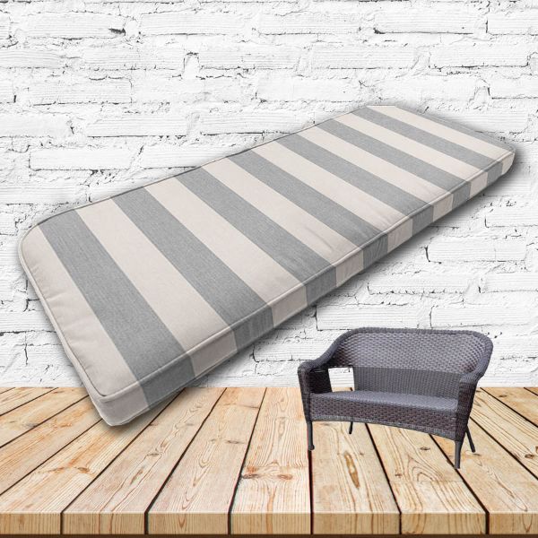 Custom outdoor patio furniture cushions from Cascadia Outdoor Cushions in Sunbrella Fabrics