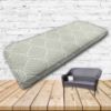Custom outdoor patio furniture cushions from Cascadia Outdoor Cushions in Sunbrella Fabrics