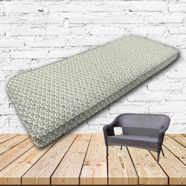 Custom outdoor patio furniture cushions from Cascadia Outdoor Cushions in Sunbrella Fabrics