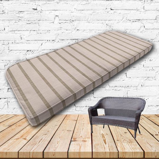 Custom outdoor patio furniture cushions from Cascadia Outdoor Cushions in Sunbrella Fabrics