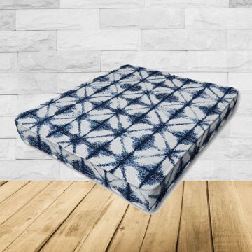 Patio Dining Chair Seat Cushion Boxed Style - - Custom outdoor patio furniture cushions from Cascadia Outdoor Cushions in Sunbrella Fabric
