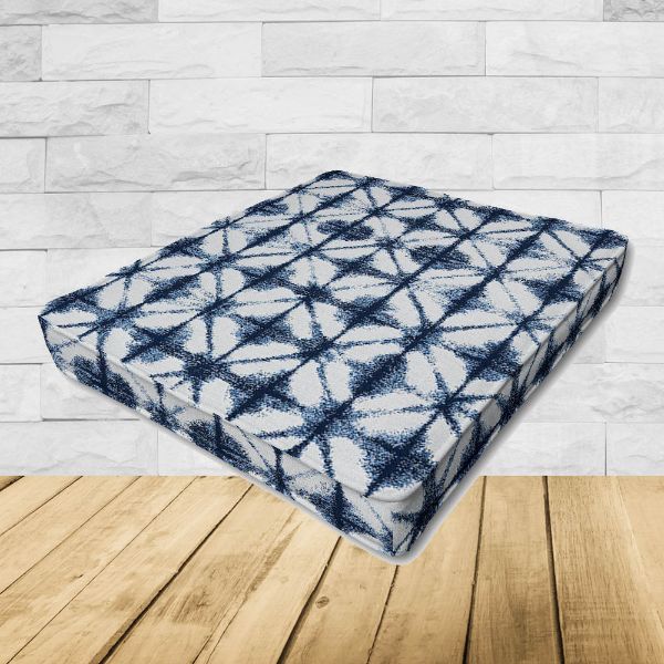 Patio Dining Chair Seat Cushion Boxed Style - - Custom outdoor patio furniture cushions from Cascadia Outdoor Cushions in Sunbrella Fabric