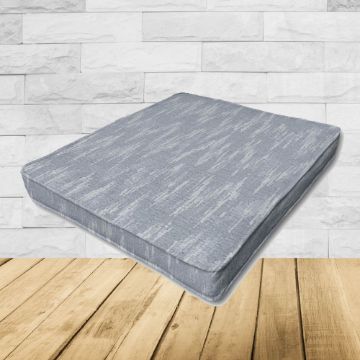 Patio Dining Chair Seat Cushion Boxed Style - - Custom outdoor patio furniture cushions from Cascadia Outdoor Cushions in Sunbrella Fabric