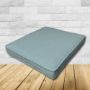 	Patio Dining Chair Seat Cushion Boxed Style - - Custom outdoor patio furniture cushions from Cascadia Outdoor Cushions in Sunbrella Fabrics
