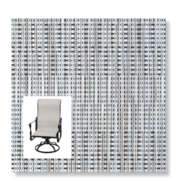 Twitchell Textilene Sunsure Trail Merle Patio Chair Replacement Sling Fabric