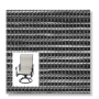 Twitchell Textilene Sunsure Tremor Midnight  Patio Chair Replacement Sling Fabric