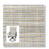 Twitchell Textilene Sunsure Tremor Pineapple Patio Chair Replacement Sling Fabric
