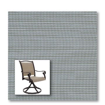 Two piece patio chair slings.