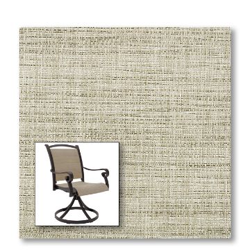 Two piece patio chair slings.