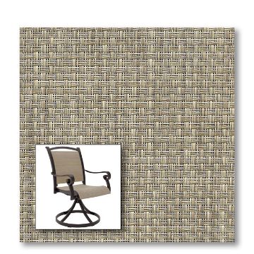 Two piece patio chair slings.
