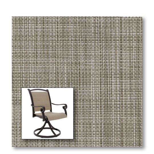 Two piece patio chair slings.