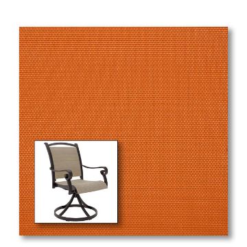 Two piece patio chair slings.