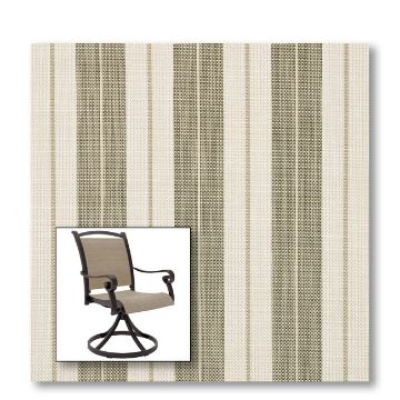 Two piece patio chair slings.