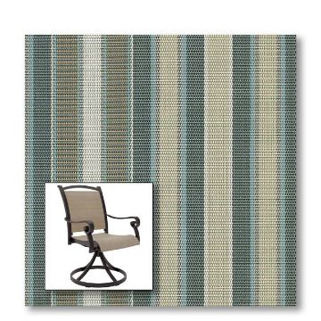 Two piece patio chair slings.