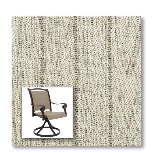 Two piece patio chair slings.